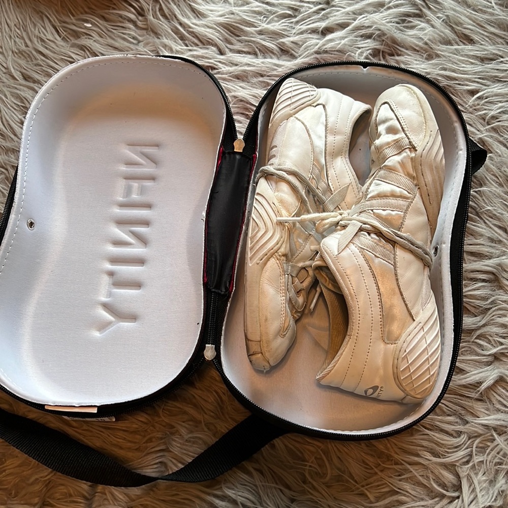 Varsity cheer shoes, worn, cade included